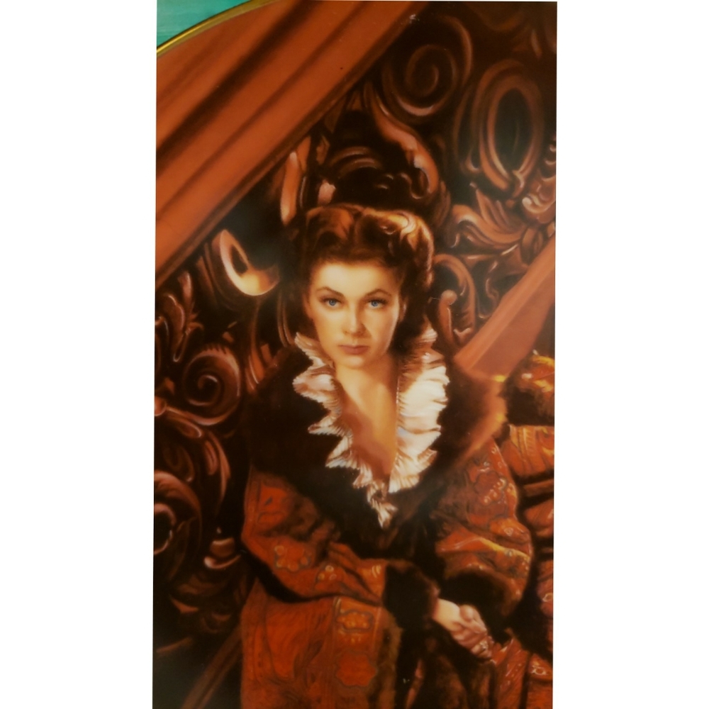 Gone With The Wind Coll. Plate Waiting for Rhett - Picture 2 of 4